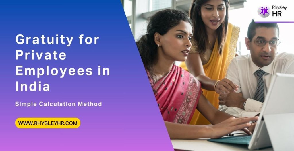 Gratuity for Private Employees in India