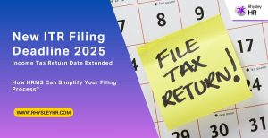 New ITR Filing Deadline 2025
